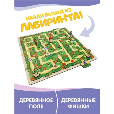 Настольная игра «Лабиринт Алисы. В поисках сумашедшего шляпника»