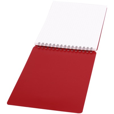 Блокнот А5 60л. на гребне "Base. Красный" ("OfficeSpace", Б5к60грП_35411) пластиковая обложка