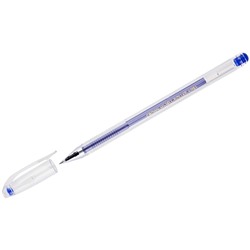 Ручка гелевая Crown синяя 0.5мм (HJR-500B)