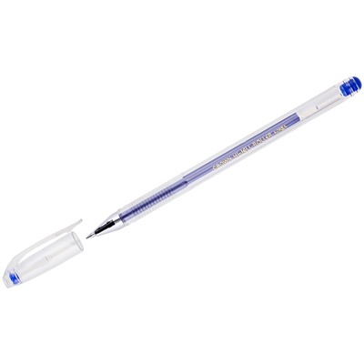 Ручка гелевая Crown синяя 0.5мм (HJR-500B)