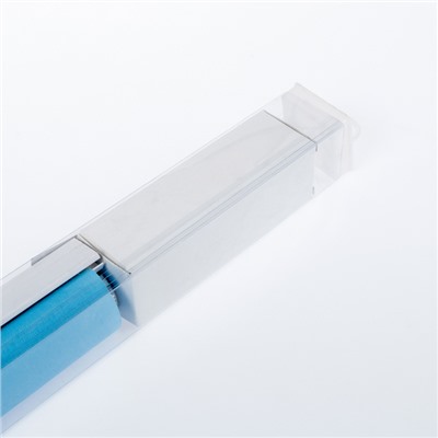 Штора рулонная 60×180 см (с учётом креплений 3,5 см), цвет голубой