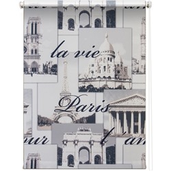Рулонная штора «Париж», 40 х 175 см, цвет серый