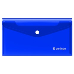 Папка с кнопкой C6 Berlingo "No Secret" синяя (EFb_06302) 200 мкм