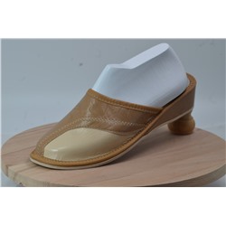 033-2-35  Обувь домашняя (Тапочки кожаные) размер 35