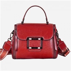 Женская кожаная сумка 6002-1 RED