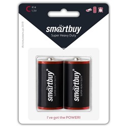 Батарейка R14 "Smartbuy" на блистере BL2