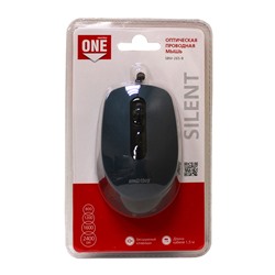 Мышь Smartbuy 265-B "ONE" синяя, USB, беззвучная