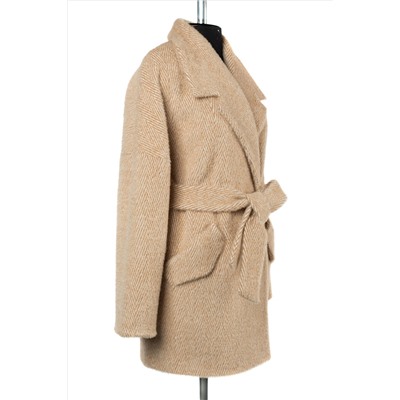 01-10236 Пальто женское демисезонное (пояс)