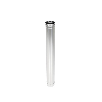 Труба, L 1000 мм, нержавеющая сталь AISI 430, толщина 0.5 мм, d 150 мм