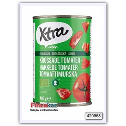 Органически измельченные томаты X-tra luomu tomaattimurska 400 гр