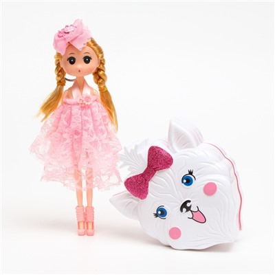 Набор косметики для девочки «Собачка и куколка»