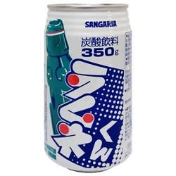 Безалкогольный газированный напиток Ramune Kun Soda Sangaria, Япония, 350 мл