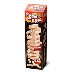 Игра для детей и взрослых "Падающая башня с фантами. Бам-бум" (01741)  "Десятое королевство"
