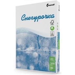 Бумага А3 500л 80гр. Снегурочка 96% категория С Mondi Business Paper {Россия}