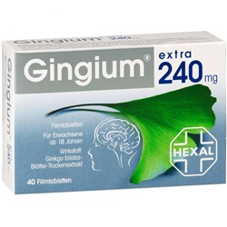 Gingium (Гингиум) extra 240 mg 40 шт