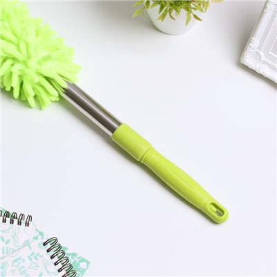 Щётка для уборки, телескопическая ручка 61-97 см, цвет МИКС