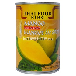 Манго в сиропе Thai Food King, Таиланд, 425 г