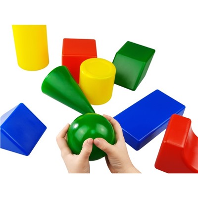 Набор кубиков «Строительный», 9 элементов