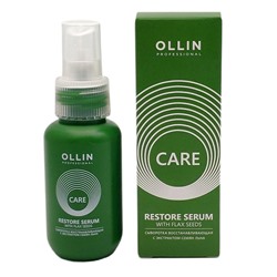 Ollin Сыворотка для волос восстанавливающая с экстрактом семян льна / Restore Serum with Flax Seeds, 50 мл