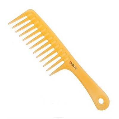 Dewal Гребень для волос / Prosun 6808, 24,5 см, желтый