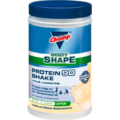 Champ Протеин	-Shake Protein 90 plus L-Carnitine ваниль , 0,39 кг