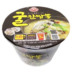 Лапша быстрого приготовления со вкусом устриц Jin Jjambbong Ramen Ottogi, Корея, 110 г Акция