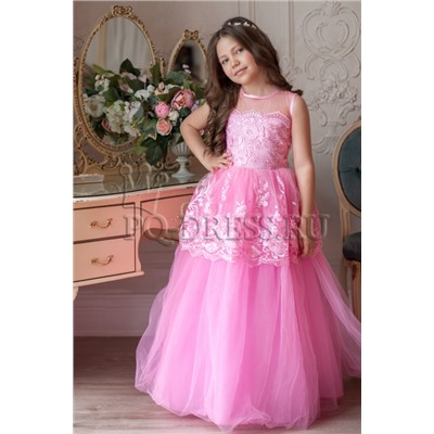 Платье "Золушка", цвет розовый