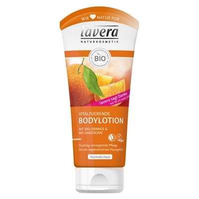 lavera Bodylotion Bio-Orange & Bio-Sanddor, Лавера Лосьон для тела с органическим апельсином и облепихой 200 мл