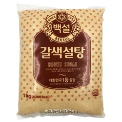 Коричневый сахар Beksul, Корея 1 кг