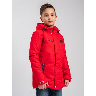 Куртка демисезонная для мальчика М-22 красный