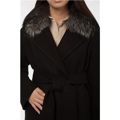 02-3063 Пальто женское утепленное (пояс)