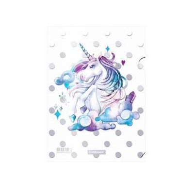 Папка-уголок (плотная)  А4 "Dream Unicorn" 55310 Erich Krause {Россия}
