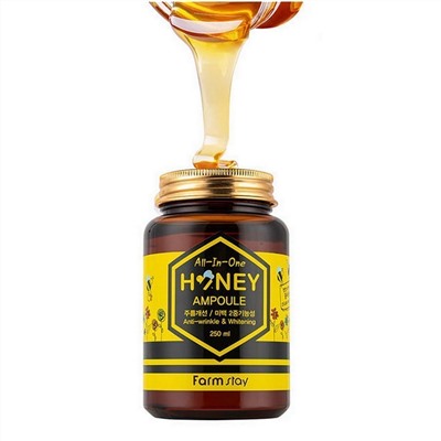 Farm Stay Сыворотка для лица / AII In One Honey Ampoule, 250 мл