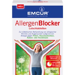 EMCUR Аллерген Blocker bei Pollen - и Tierhaarallergie, 30 шт