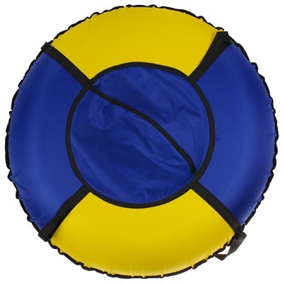 Тюбинг-ватрушка «Вихрь» эконом, d=110 см, цвета МИКС
